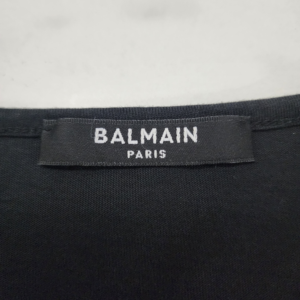 NWT Balmain Black Women's Authentic Top Size MEDIUM - Picture 9 of 14